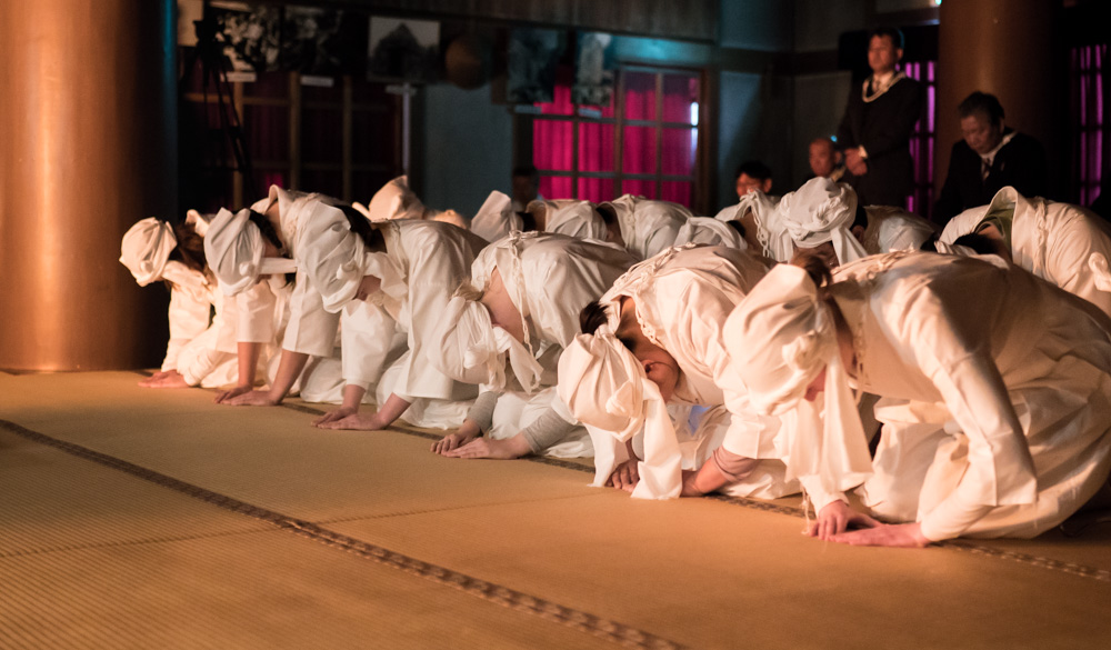 Yamabushido training on the dewasanzan